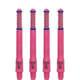 *Cuesoul - Dart Shafts - Tero Flight System - AK7 - Standard - Set of 4 - Pink Cuesoul 47mm