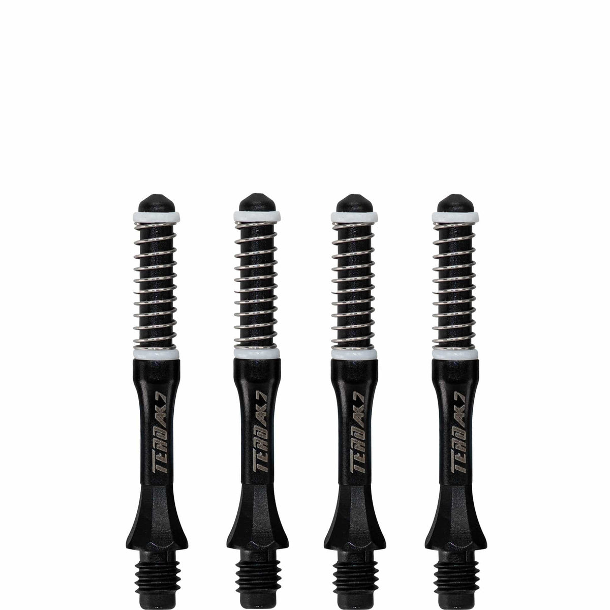 Cuesoul - Dart Shafts - Tero Flight System - AK7 - Slim - Set of 4 - Black Cuesoul 34mm