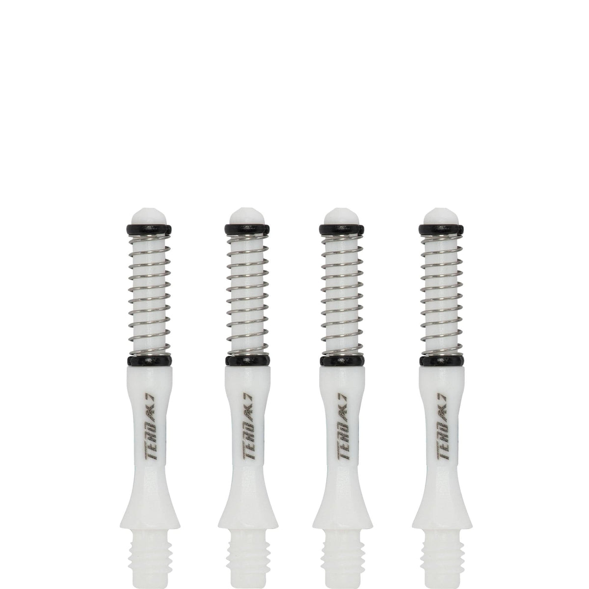 Cuesoul - Dart Shafts - Tero Flight System - AK7 - Slim - Set of 4 - White Cuesoul 32mm