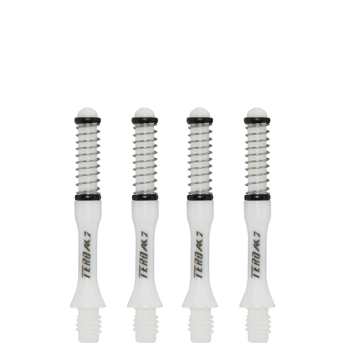 Cuesoul - Dart Shafts - Tero Flight System - AK7 - Slim - Set of 4 - White Cuesoul 34mm
