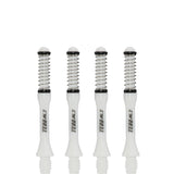 Cuesoul - Dart Shafts - Tero Flight System - AK7 - Slim - Set of 4 - White Cuesoul 37mm