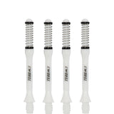 Cuesoul - Dart Shafts - Tero Flight System - AK7 - Slim - Set of 4 - White Cuesoul 43.5mm