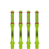 Cuesoul - Dart Shafts - Tero Flight System - AK7 - Slim - Set of 4 - Green Cuesoul 40mm