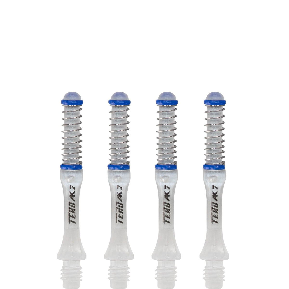 Cuesoul - Dart Shafts - Tero Flight System - AK7 - Slim - Set of 4 - Ice Clear Cuesoul 34mm