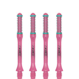 *Cuesoul - Dart Shafts - Tero Flight System - AK7 - Slim - Set of 4 - Pink Cuesoul 43.5mm