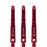 Cuesoul - Aluminium Dart Shafts - Diamond - Value Pack - 4 sets - Red Tweenie