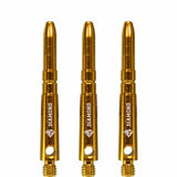 Cuesoul - Aluminium Dart Shafts - Diamond - Value Pack - 4 sets - Gold Tweenie