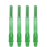 *Cuesoul - Dart Shafts - Tero Flight System - AK7 - Gradient - Standard - Set of 4 - Lime Green Cuesoul 47mm