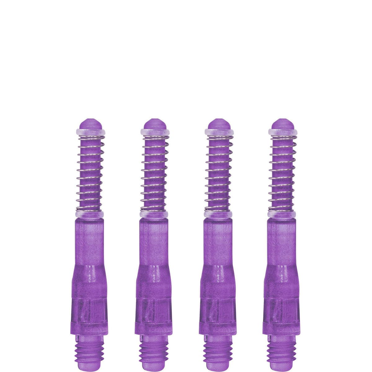 *Cuesoul - Dart Shafts - Tero Flight System - AK7 - Gradient - Standard - Set of 4 - Purple Cuesoul 34mm