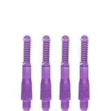 *Cuesoul - Dart Shafts - Tero Flight System - AK7 - Gradient - Standard - Set of 4 - Purple Cuesoul 34mm