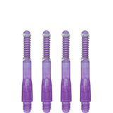 *Cuesoul - Dart Shafts - Tero Flight System - AK7 - Gradient - Standard - Set of 4 - Purple Cuesoul 37mm