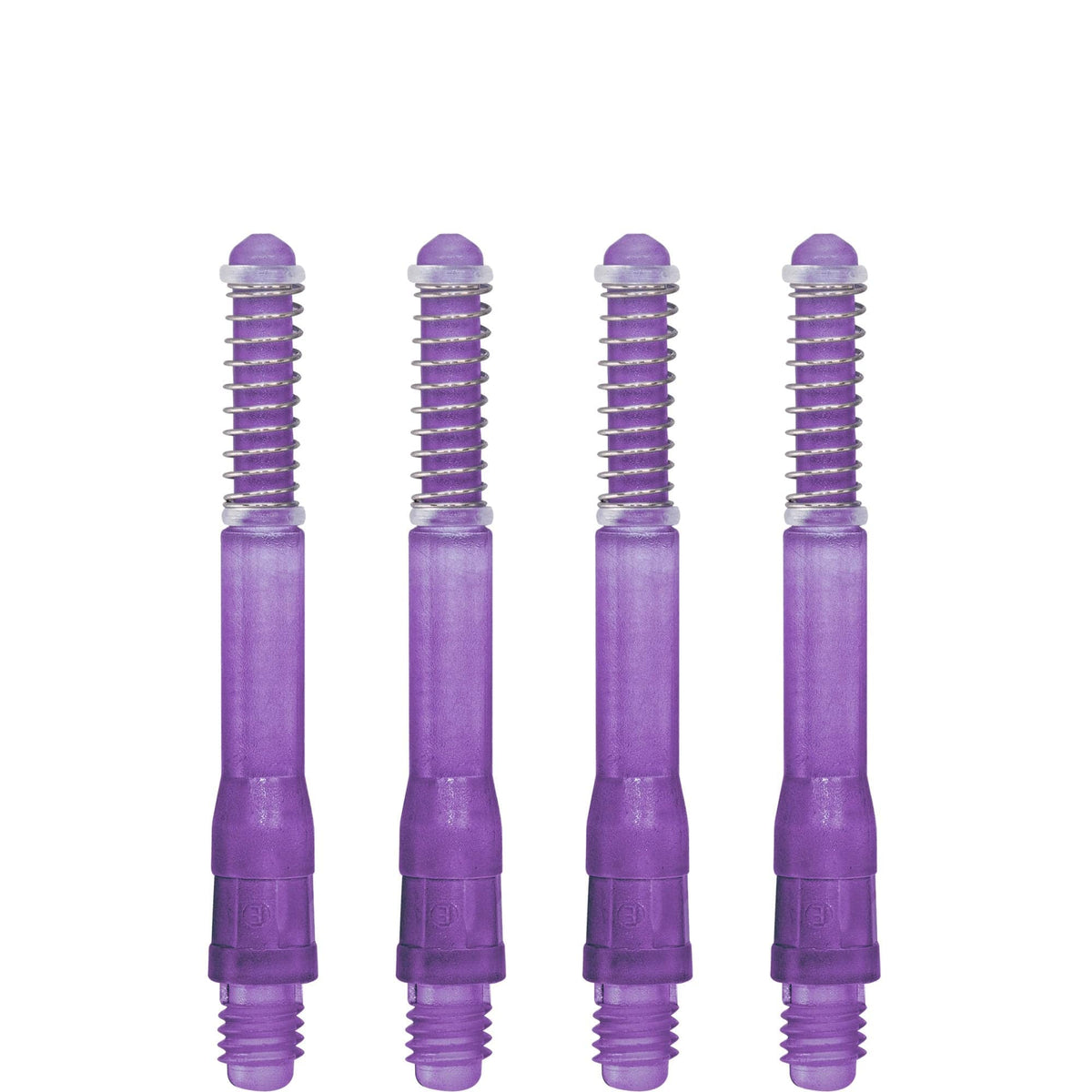 *Cuesoul - Dart Shafts - Tero Flight System - AK7 - Gradient - Standard - Set of 4 - Purple Cuesoul 40mm