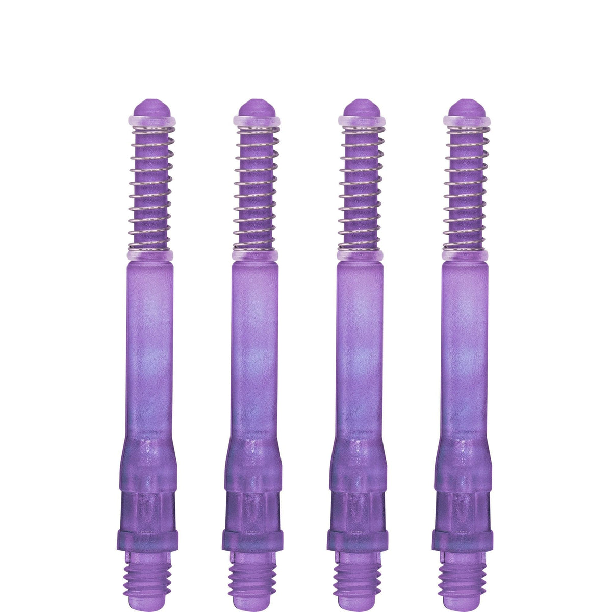 *Cuesoul - Dart Shafts - Tero Flight System - AK7 - Gradient - Standard - Set of 4 - Purple Cuesoul 43.5mm