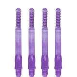 *Cuesoul - Dart Shafts - Tero Flight System - AK7 - Gradient - Standard - Set of 4 - Purple Cuesoul 47mm