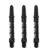 Harrows Carbon ST Shafts - Dart Stems - Black & Clear Tweenie