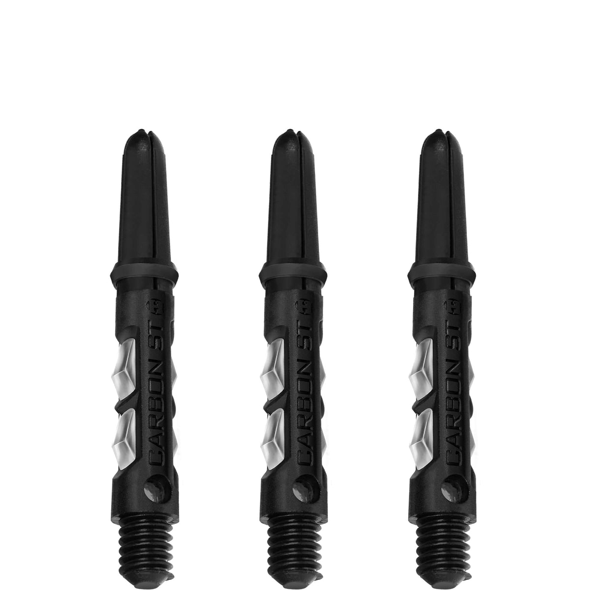 Harrows Carbon ST Shafts - Dart Stems - Black & Clear Short