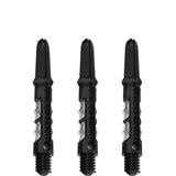 Harrows Carbon ST Shafts - Dart Stems - Black & Clear Short
