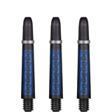 Shot Koi Carbon Dart Shafts - with Springs - Pakati Blue Tweenie