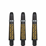 Shot Koi Carbon Dart Shafts - with Springs - Pakati Gold Short