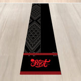 Shot Carpet Dart Mat - Lightweight - 3m x 1m - Black