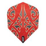 Shot Warrior Dart Flights - 100 Micron - Standard No6 - Taiaha
