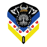 Shot Pro Series Dart Flights - 100 Micron - Standard No6 - Jitse van der Wal