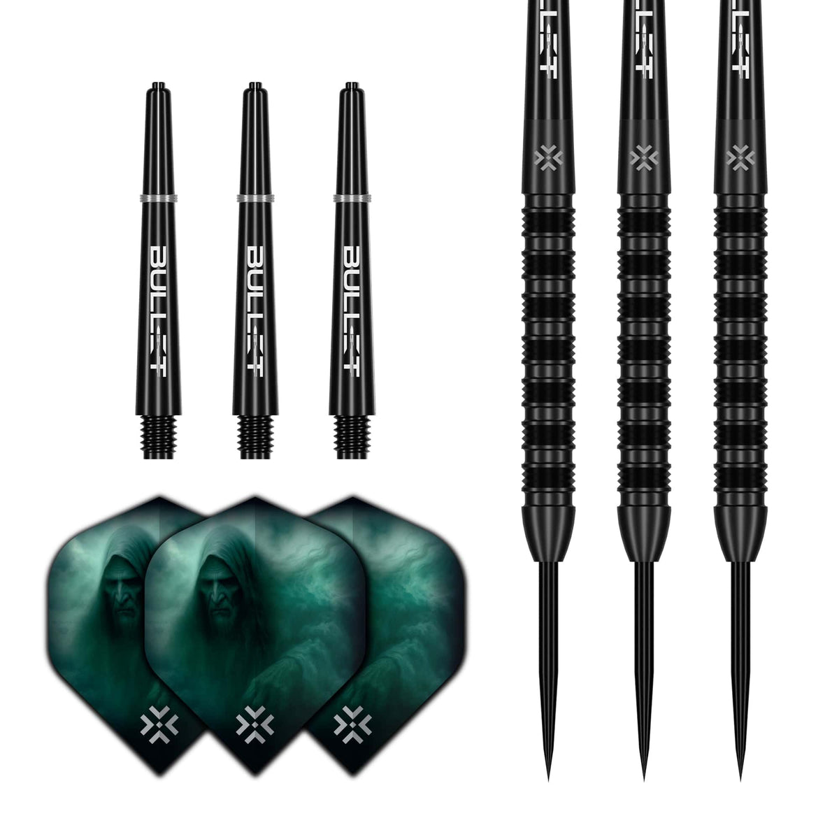 Bullet Shadow Darts - Steel Tip - 90% Tungsten