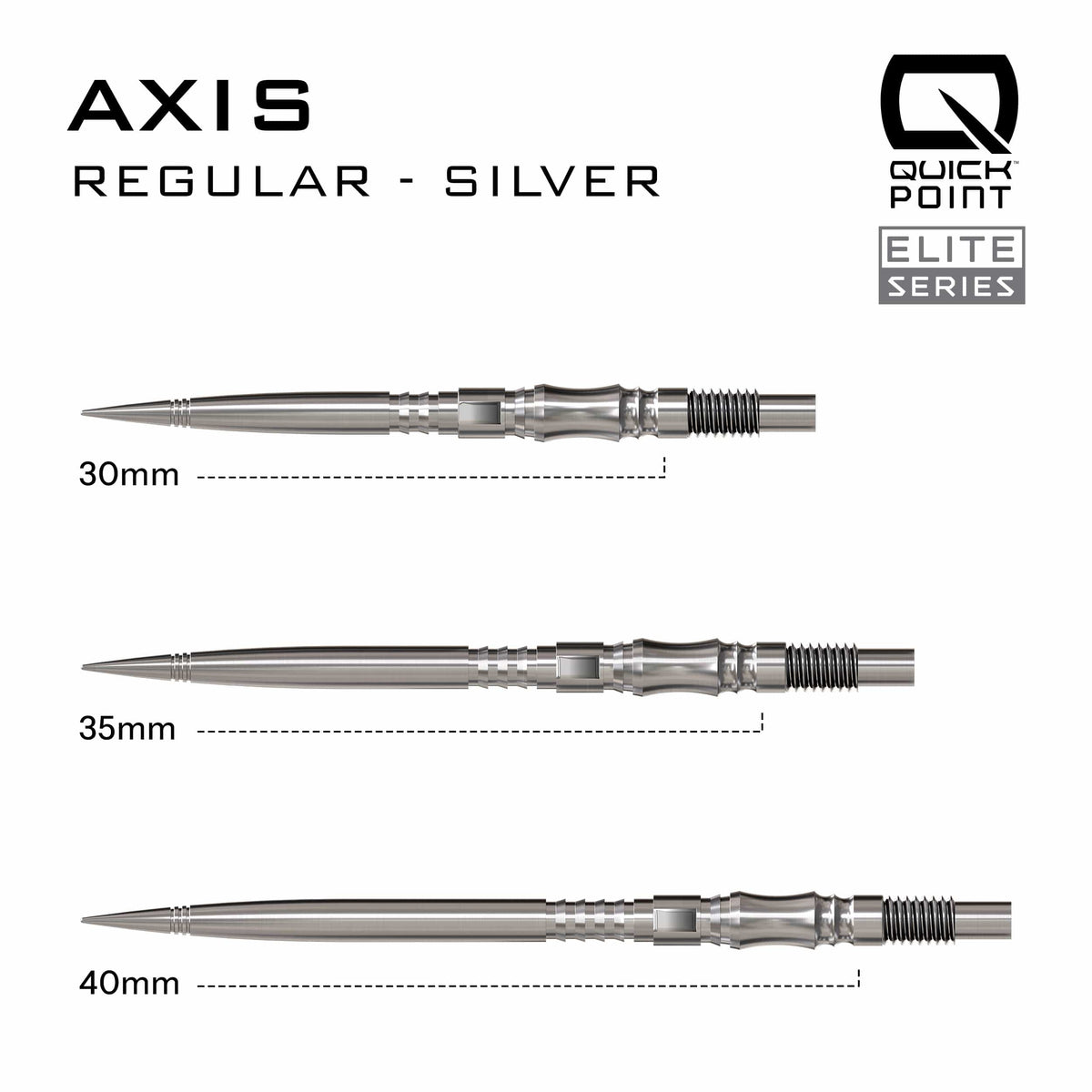 Harrows Quick Points - Steel Tip - Axis