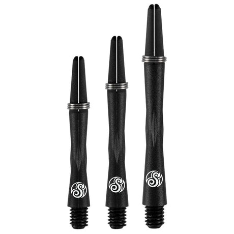 Shot Tao Dart Shaft - Carbon - Black - Medium