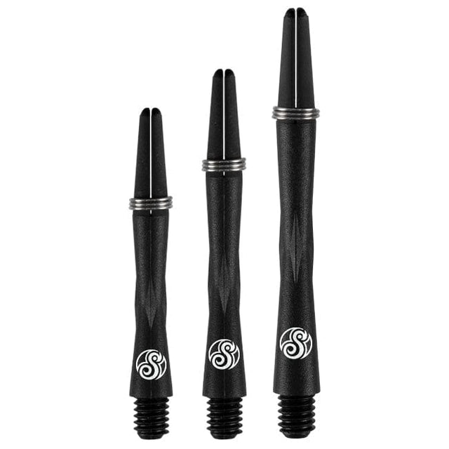 Shot Tao Dart Shaft - Carbon - Black - Medium