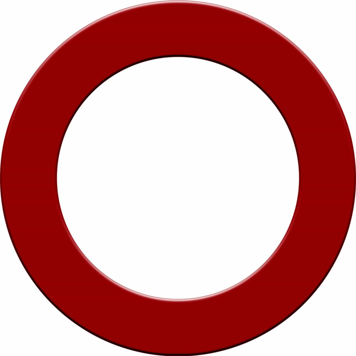 Designa Dartboard Surround - Pro - Heavy Duty - Plain Red