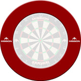 Mission Dartboard Surround - Pro - Heavy Duty - with Logo Red