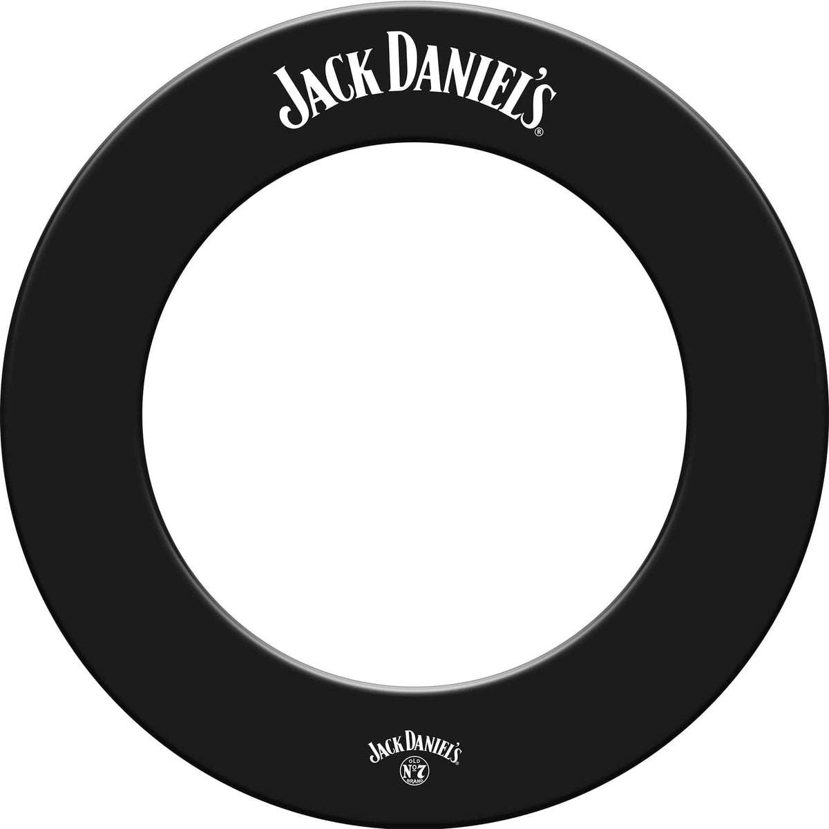 Jack Daniels Dartboard Surround - Heavy Duty - with JD Logo - Black