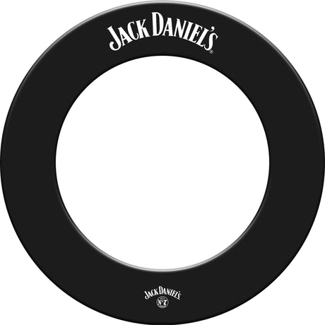 Jack Daniels Dartboard Surround - Heavy Duty - with JD Logo - Black