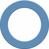 Designa Dartboard Surround - Pro - Heavy Duty - Plain Sky Blue