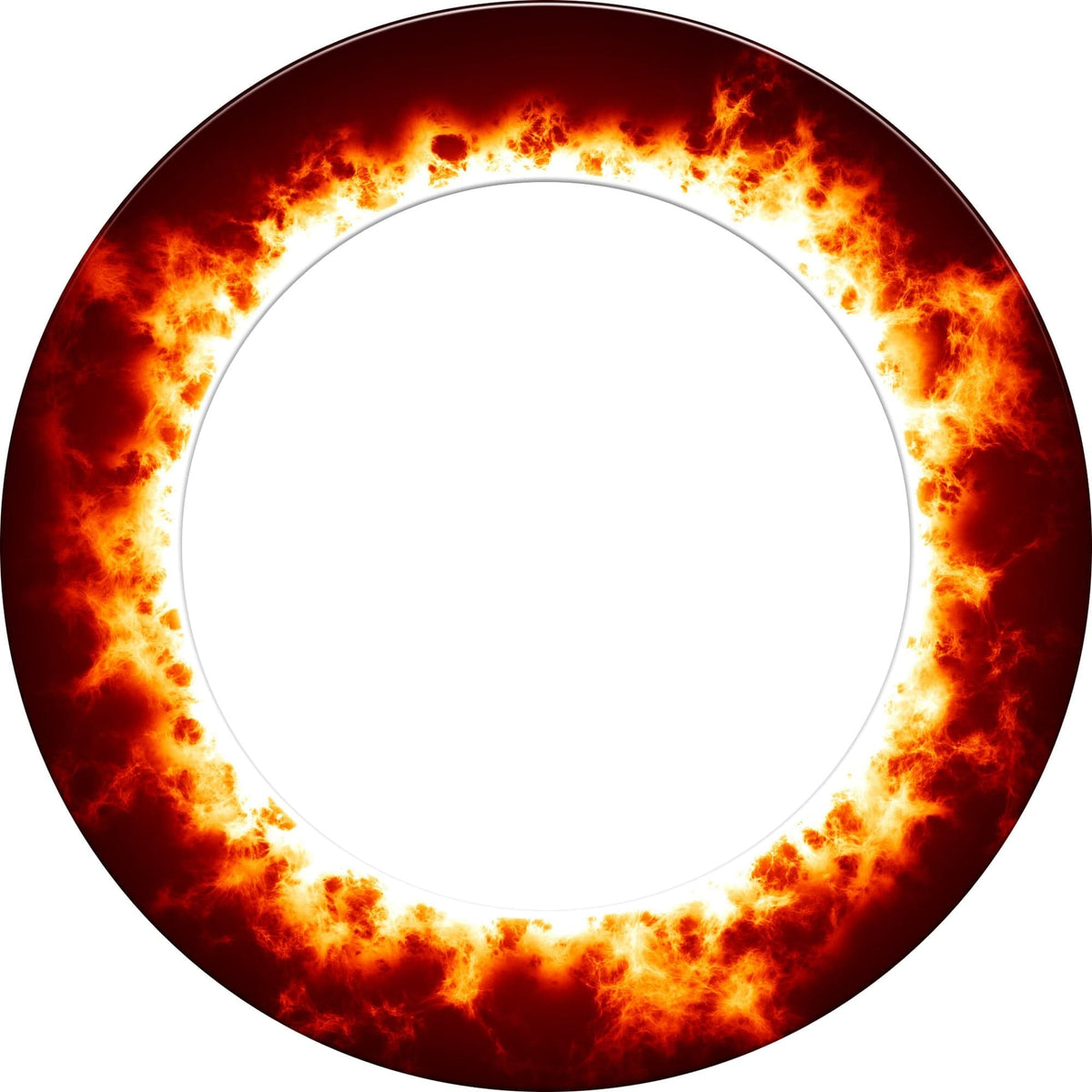 Designa Dartboard Surround - Design Collection - Heavy Duty - Fire