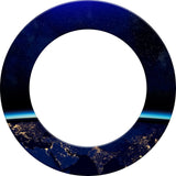Mission Dartboard Surround - Heavy Duty - Design Collection - Earth at Night