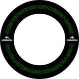 Mission Dartboard Surround - Heavy Duty - Design Collection - Green Reach