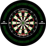 Mission Dartboard Surround - Heavy Duty - Design Collection - Green Reach