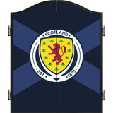 Scotland Football Dartboard Cabinet - Official Licensed - C3 - Navy Blue - St Andrew