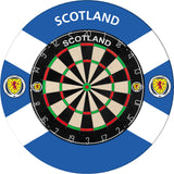 Scotland Football Dartboard Surround - Official Licensed - S2 - Blue