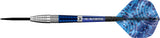 Mission Archie Self Darts - Steel Tip - 90% Tungsten - Blue & Silver