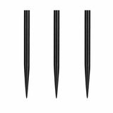 Shot Steel Tip Dart Points - Smooth - Black