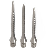 Caliburn Bamboo Conversion Points - Screw In - Soft Tip to Steel Tip - Silver
