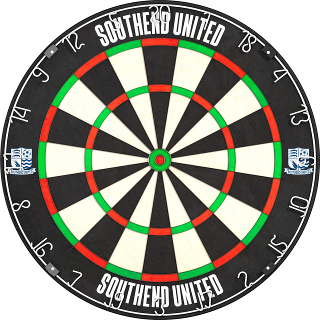 Southend United FC - Official Licensed - Professional Dartboard - Crest and Wordmark