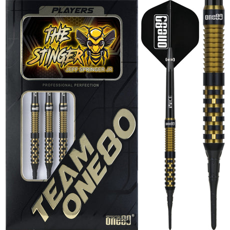 One80 Jeff Springer Darts - Soft Tip - 90% Tungsten