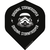 Original StormTrooper Dart Flights - Official Licensed - No2 - Std - Storm Trooper - Logo on Black