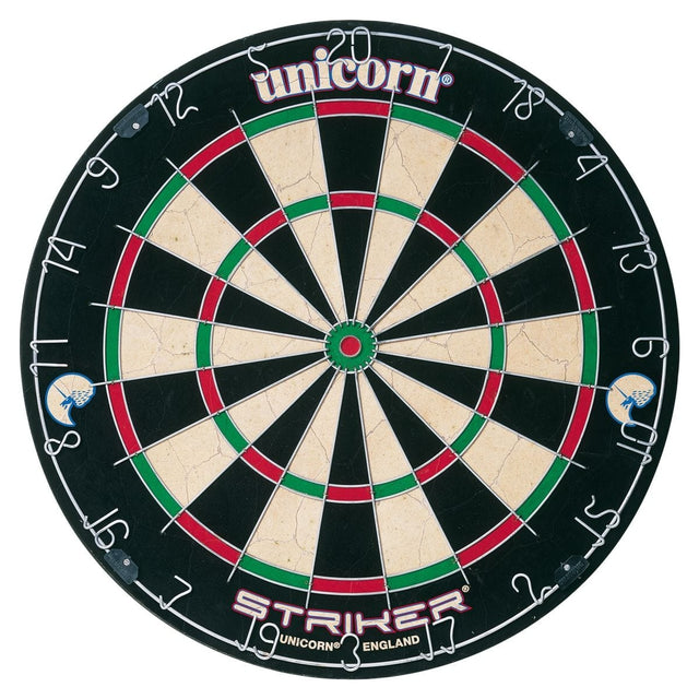 Unicorn Striker Dartboard - Entry Level - Round Wire Bristle Board
