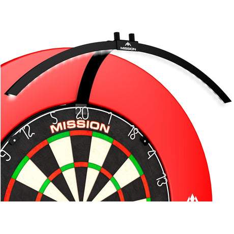 Mission Torus 100 - Folding Portable Travel Light - Dartboard Lighting Black