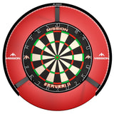 Mission Torus 270 Dartboard Lighting - Bright White Light Black
